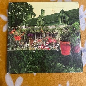 Herb Gardening Book - Illustrated Garden Cover